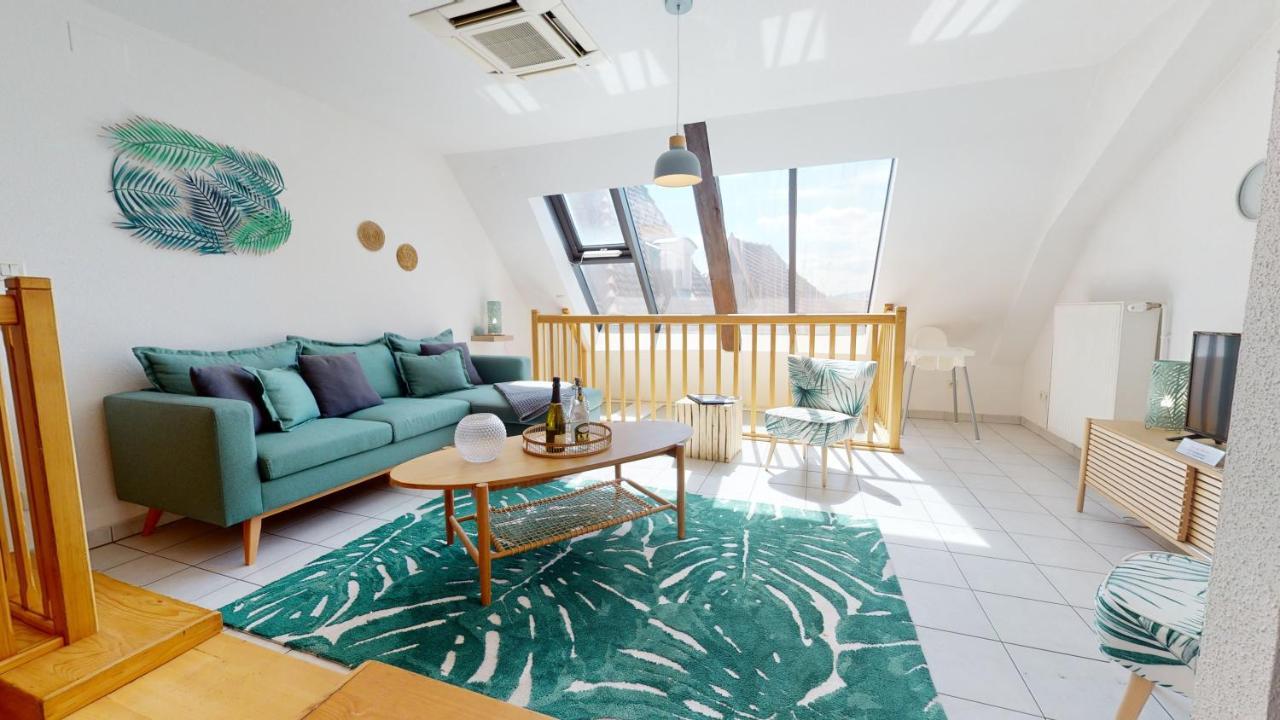 Duplex Des Dominicains - 1 Parking Gratuit - Hypercentre 6 Personnes Colmar Exterior foto