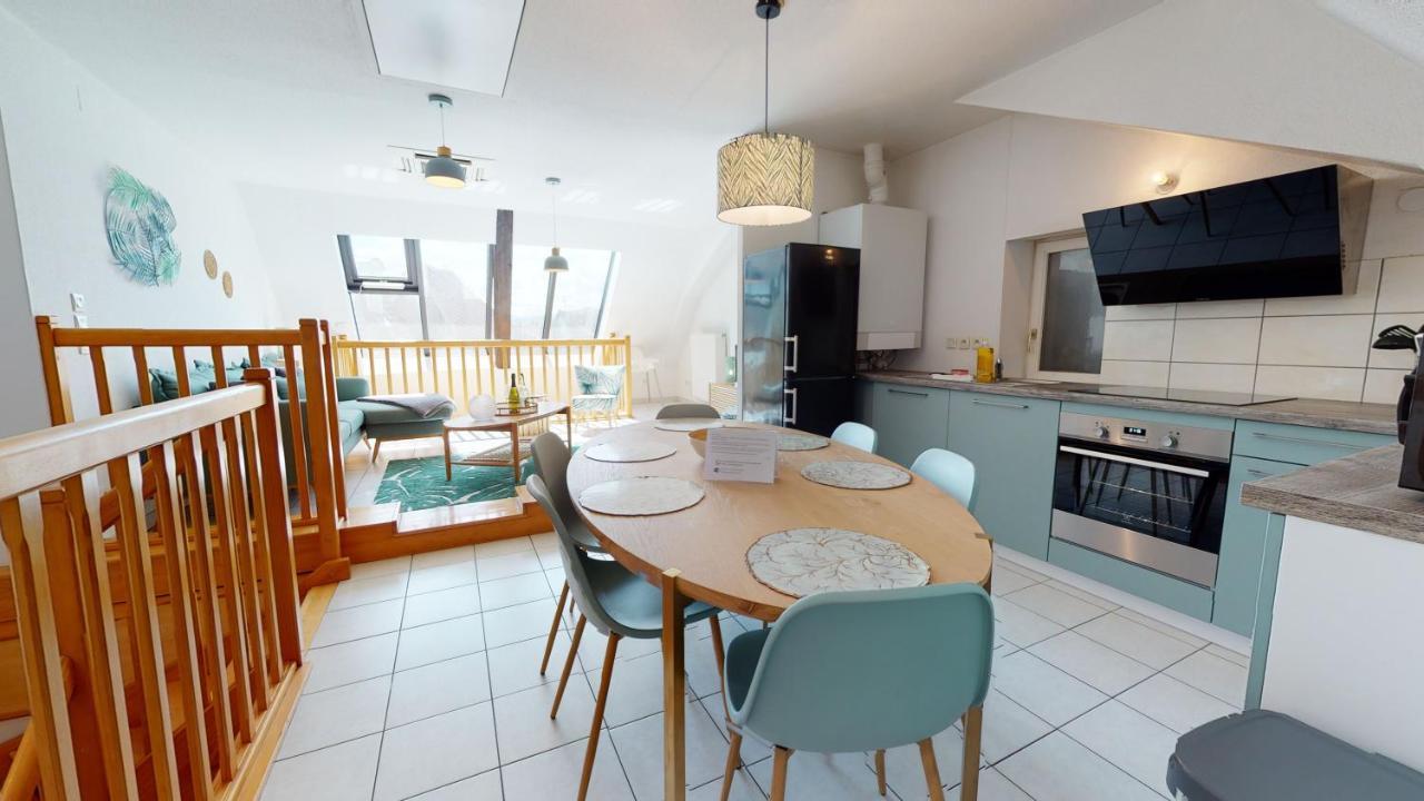 Duplex Des Dominicains - 1 Parking Gratuit - Hypercentre 6 Personnes Colmar Exterior foto